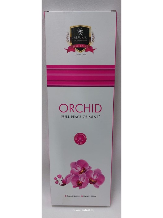 Incenso Alaukik Orquídea 90gr 